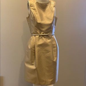 Stunning Gold Eliza J Dress